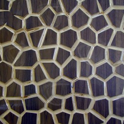 MosaiK Veneered Carved Wall Art