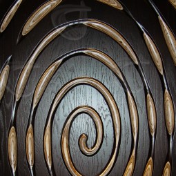 Orbit MoKKa Carved Wall Art