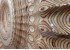 Ripple Sunburst Carved Wall Art Close Up (Full Gloss)